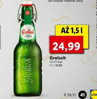Lidl Grolsch oferta