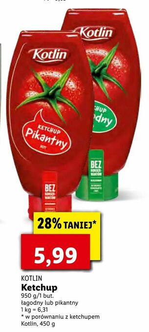 Lidl Ketchup oferta