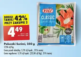 Biedronka Paluszki Surimi, 250 g oferta