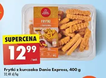 Biedronka Frytki z kurczaka Dania Express, 400 g oferta