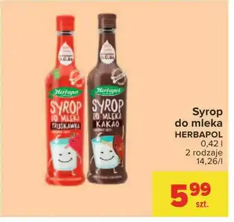 Carrefour Syrop do mleka oferta