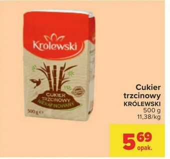 Carrefour Cukier trzcinowy oferta
