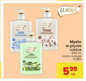 Carrefour Mydło w płynie oferta