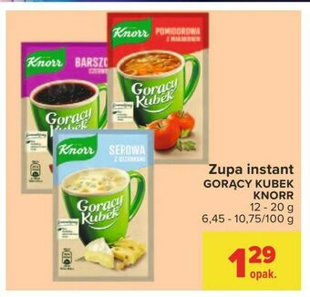 Carrefour Zupa instant oferta