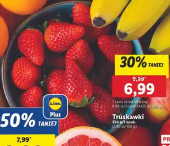 Lidl Truskawki 250 g oferta