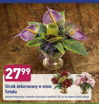 ALDI Stroik dekorowany w misie Sztuka oferta