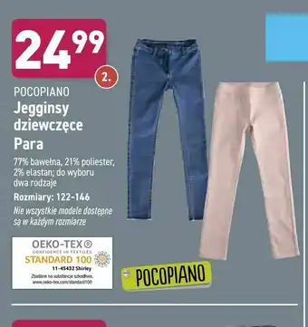 ALDI Jegginsy dziewczęce Para oferta