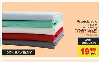 Carrefour Prześcieradło oferta