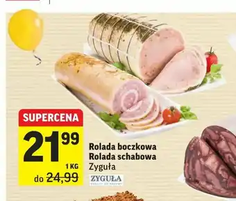 Intermarche Rolada boczkowa, Rolada schabowa oferta