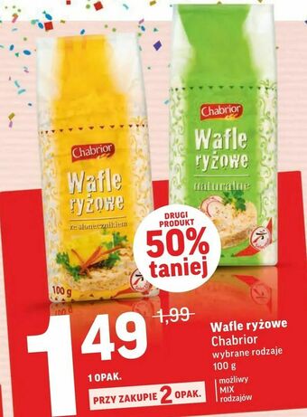 Intermarche Wafle ryżowe oferta