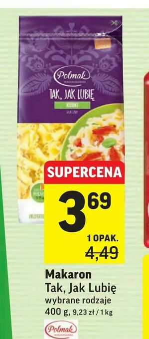 Intermarche Makaron oferta