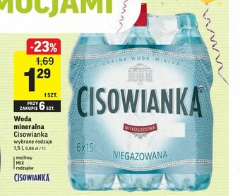 Intermarche Woda mineralna oferta