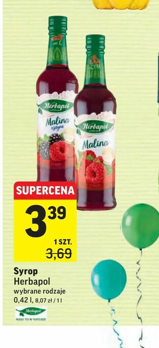 Intermarche Syrop oferta