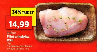 Lidl Filet z indyka XXL 1kg oferta