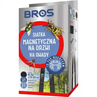 Drogeria Dr.Max BROS Siatka magnetyczna na drzwi na owady 100x220 cm czarna, 1 szt oferta