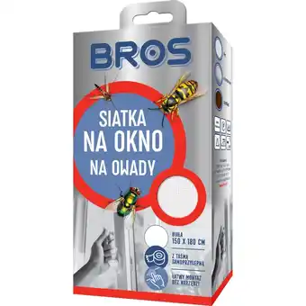 Drogeria Dr.Max BROS Siatka na okno przeciw owadom biała 150 x 180 cm, 1 szt oferta