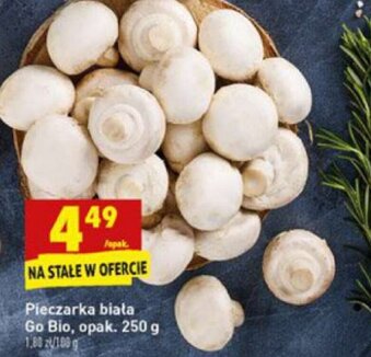 Biedronka Pieczarka biała Go Bio 250g oferta