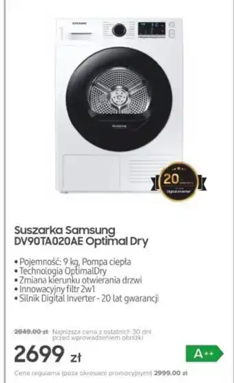 Max Elektro Suszarka Samsung oferta