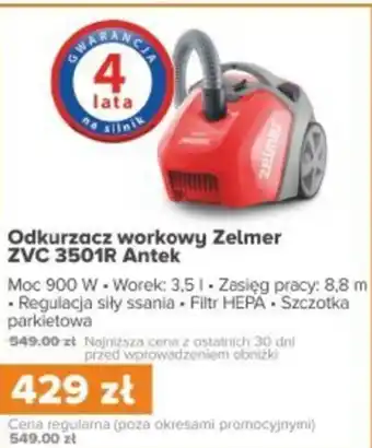 Max Elektro Odkurzacz Zelmer oferta