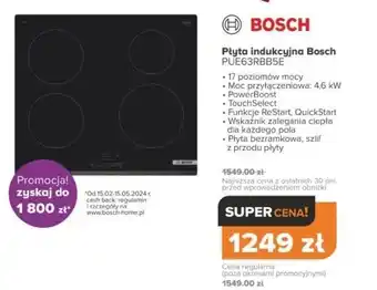 Max Elektro Płyta indukcyjna Bosch oferta