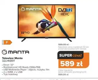 Max Elektro Telewizor Manta oferta