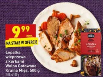 Biedronka Łopatka wieprzowa z kurkami Wolno gotowane Kraina Mięs 500g oferta