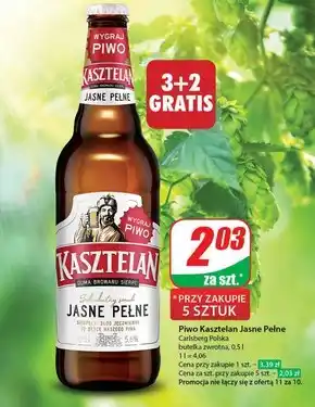 Dino Kasztelan Piwo jasne pełne 500 ml oferta
