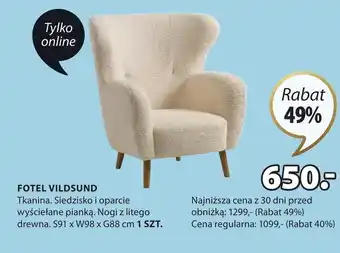 JYSK Fotel OnLine oferta