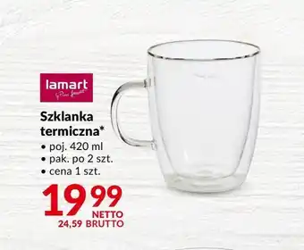 Szklanka termiczna Lamart
