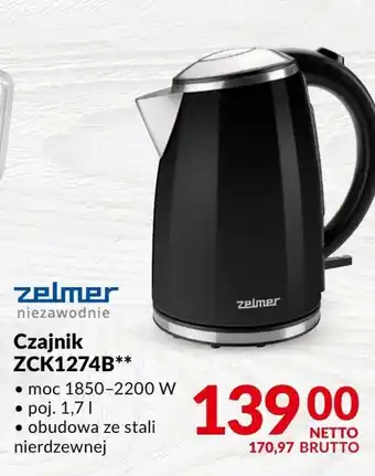 Makro Czajnik elektryczny Zelmer oferta