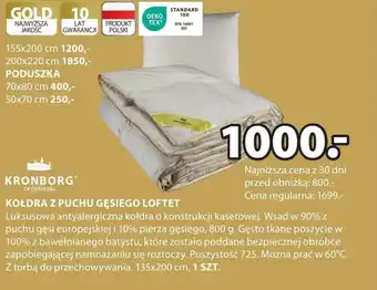 JYSK Kołdra Kronborg oferta