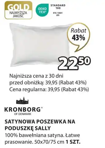 JYSK Poszewka na poduszkę Kronborg oferta