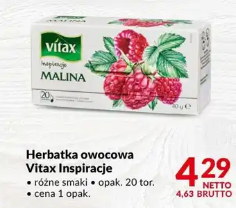 Makro Herbata owocowa Vitax oferta