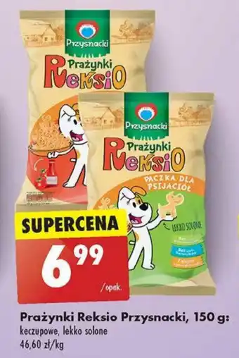 Biedronka Prażynki Reksio Przysnacki, 150 g oferta