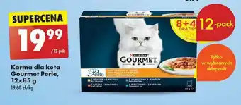 Biedronka Karma dla kota Gourmet Perle, 12x85 g oferta