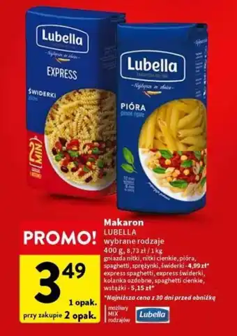 Intermarche Makaron 400 g oferta