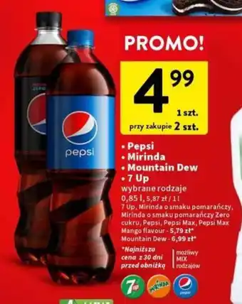 Intermarche Pepsi 0,85 l oferta