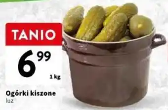 Intermarche Ogórki kiszone luz 1 kg oferta