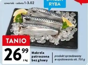 Intermarche Makrela patroszona bez głowy 1 kg oferta