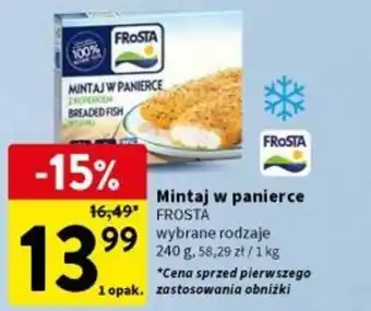 Intermarche Mintaj w panierce 240 g oferta