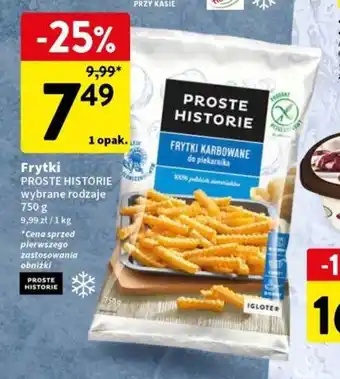 Intermarche Frytki 750 g oferta