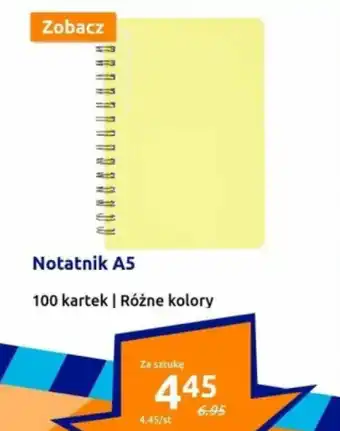 Action Notatnik A5 oferta