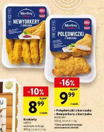 Intermarche Polędwiczki z kurczaka 350 g oferta