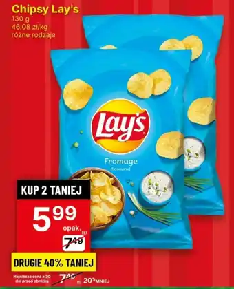 Delikatesy Centrum Chipsy Lay's oferta