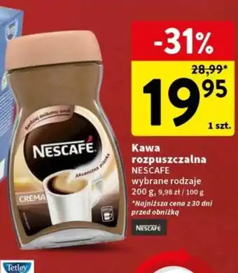 Intermarche Kawa rozpuszczalna 200 g oferta