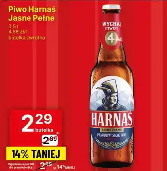 Delikatesy Centrum Piwo Harnaś Jasne Pełne 0,5l oferta