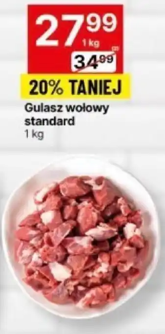 Delikatesy Centrum Gulasz wołowy standard 1 kg oferta