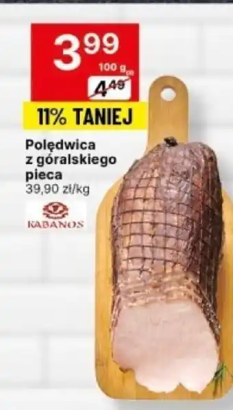 Delikatesy Centrum Polędwica z góralskiego pieca 100g oferta