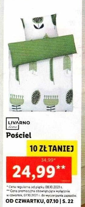 Lidl Pościel oferta