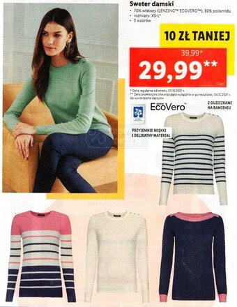 Lidl Sweter damski oferta